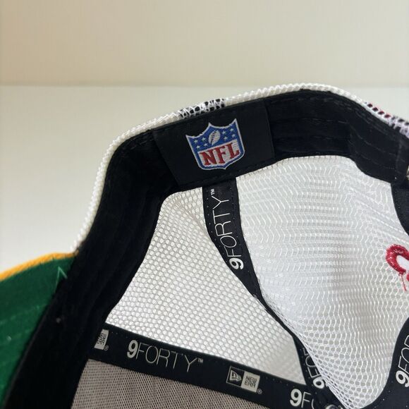 KANSAS CITY CHIEFS New Era SnapBack Mesh Trucker Hat Cap Adjustable OS NFL AFC - Picture 6 of 8